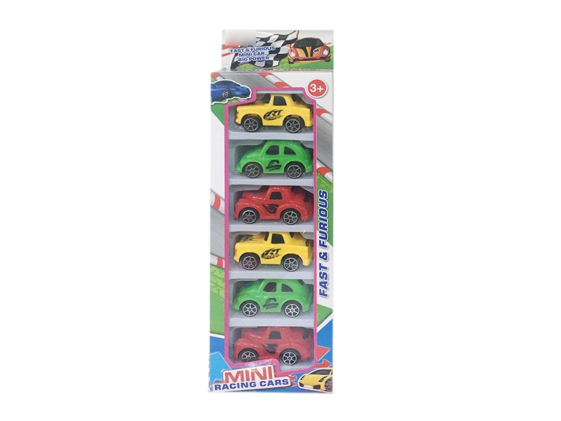 PULL BACK CAR 6PCS - HP1115972