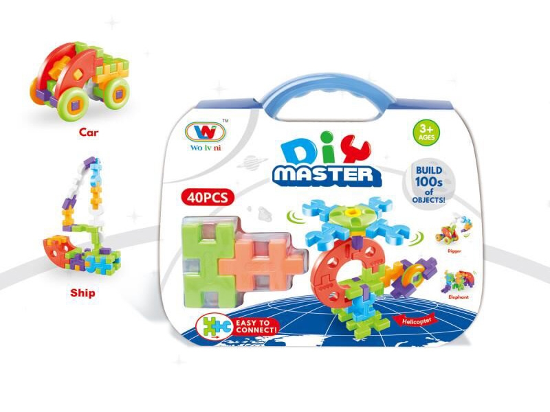 DIY BUILDING BLOCKS 40PCS - HP1116001