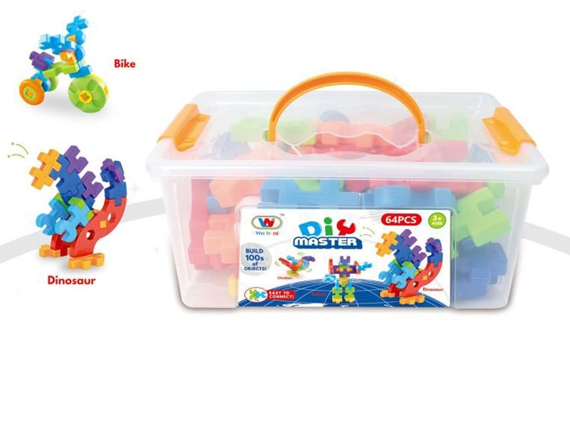 DIY BUILDING BLOCKS 64PCS - HP1116002