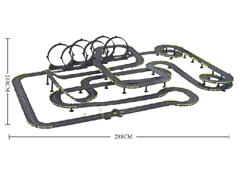 B/O RAIL CAR  (TRACK LENGTH 3003CM) - HP1116046