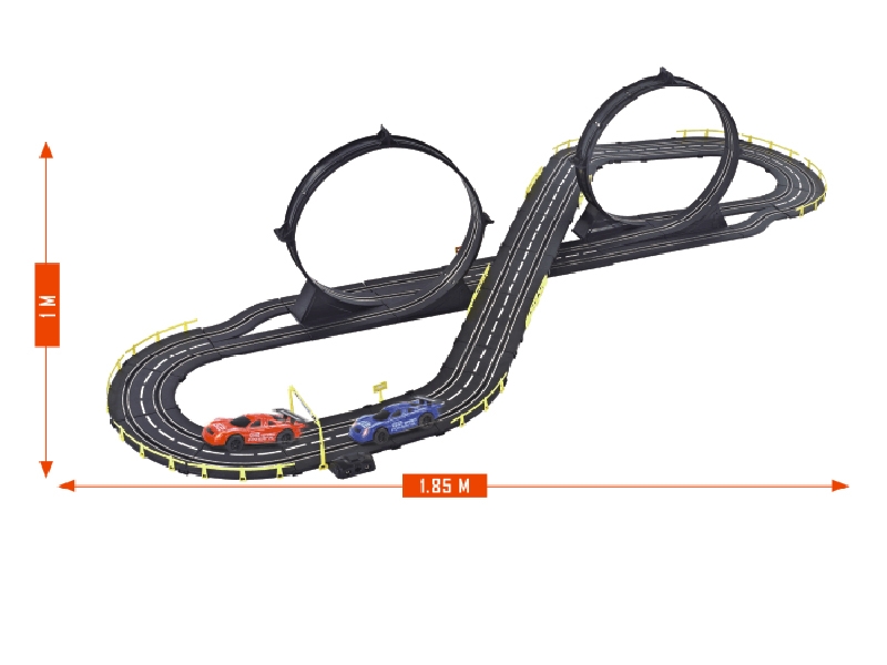 B/O RAIL CAR  (TRACK LENGTH 730CM) - HP1116049