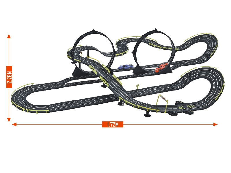 B/O RAIL CAR  (TRACK LENGTH 1180CM) - HP1116057