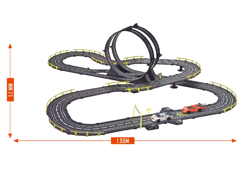 B/O RAIL CAR  (TRACK LENGTH 738CM) - HP1116058