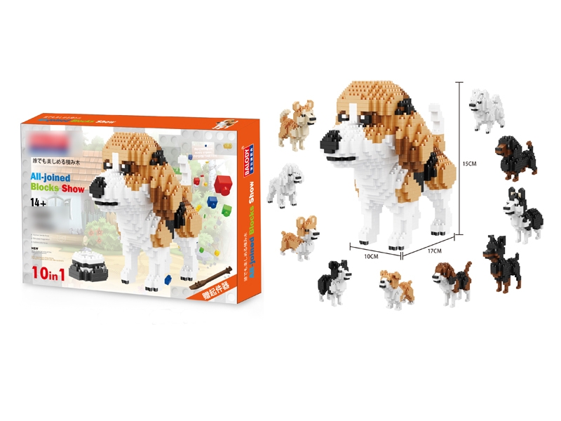 BUILDING BLOCKS 1800PCS - HP1116240