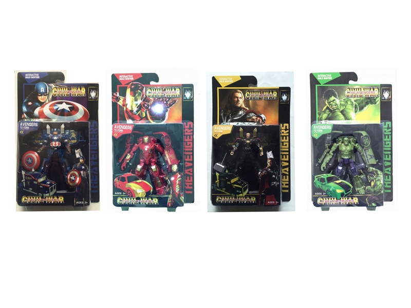 AVENGERS SET W/LIGHT & SOUND 4 ASST. - HP1116332