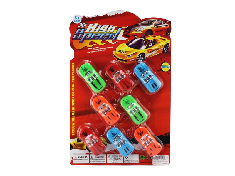 PULL BACK CAR 9PCS - HP1116583