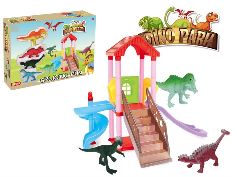 DINOSAUR PARADISE ASSEMBLY BLOCKS - HP1116703