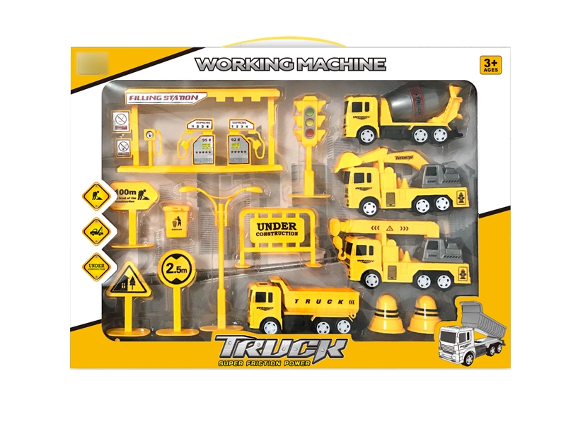 PULL BACK CONSTRUCTION CAR - HP1116738