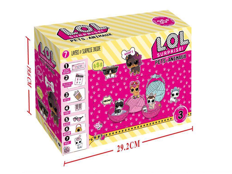 SOLID BODY DOLL 6PCS - HP1116941