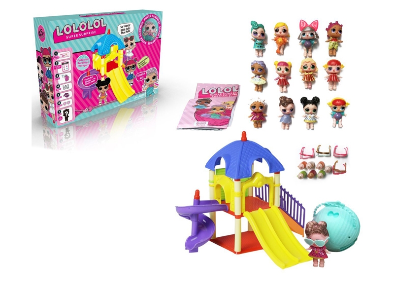 SOLID BODY DOLL W/ACCESSORIES - HP1117000