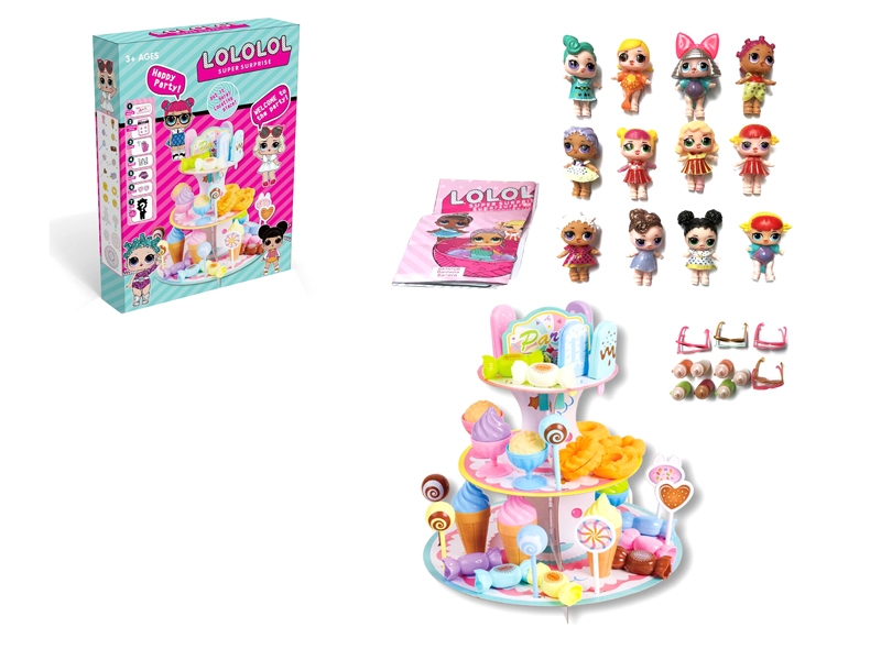 SOLID BODY DOLL W/ACCESSORIES - HP1117002