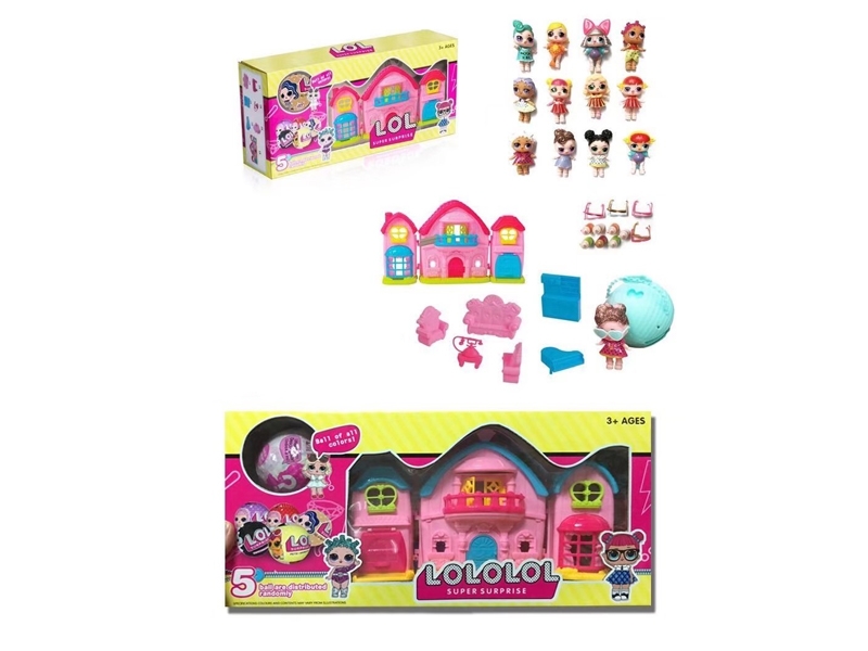 SOLID BODY DOLL W/ACCESSORIES - HP1117003