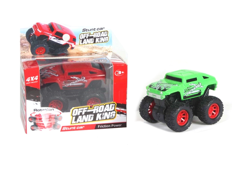 FRICTION STUNT CAR（3 COLORS） - HP1117260