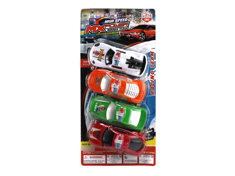 PULL BACK POLICE CAR - HP1117553