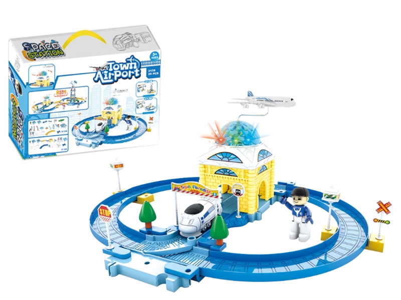 B/O RAIL TRAIN SET W/ LIGHT & MUSIC - HP1117722
