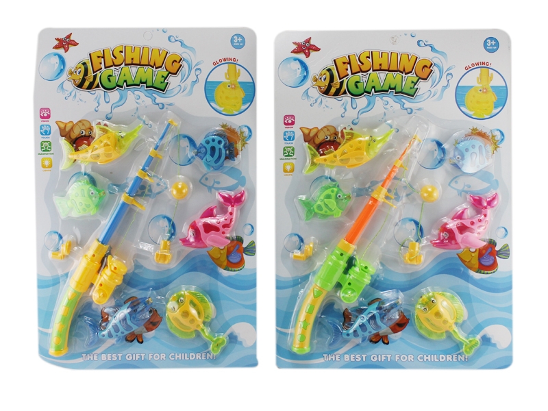 FISHING PLAY SET W/LIGHT 2 ASST. - HP1117976