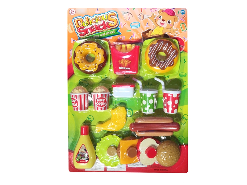 汉堡披萨甜甜圈食品套 - HP1118001