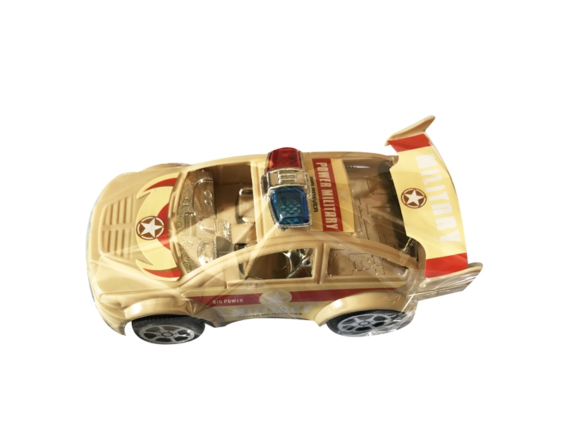 PULL BACK MILITARY CAR  DESERT YELLOW/ARMY GREEN - HP1118111