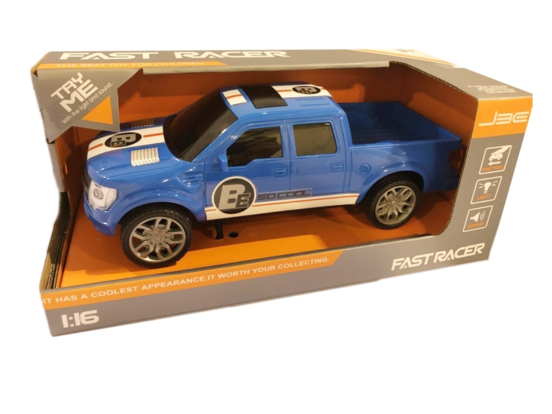 FRICTION CAR W/LIGHT & MUSIC  & INCLUDED BATTERY - HP1118338