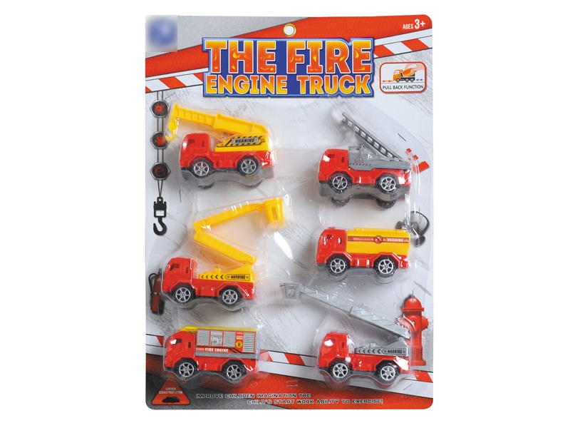 PULL BACK FIRE ENGINE TRUCK - HP1118882