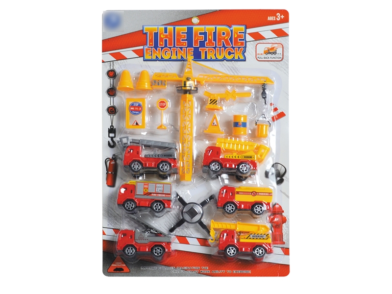 PULL BACK FIRE ENGINE TRUCK - HP1118886