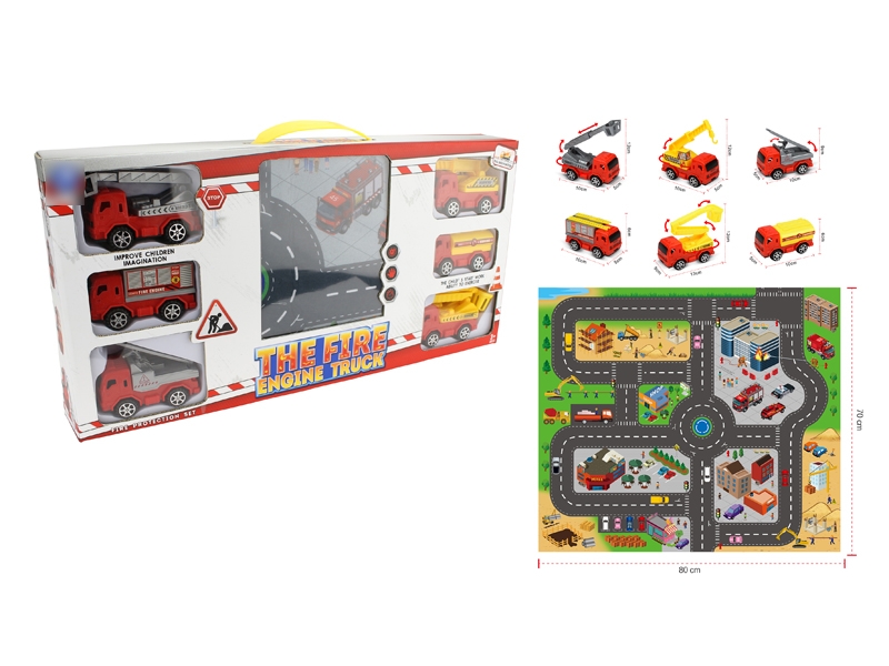 PULL BACK FIRE ENGINE TRUCK - HP1118888