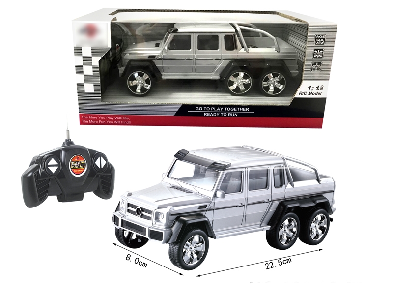 4 FUNCTION R/C CAR RED & SILVER & BLACK - HP1119201
