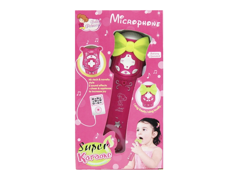 MICROPHONE W/LIGHT & MUSIC - HP1119424