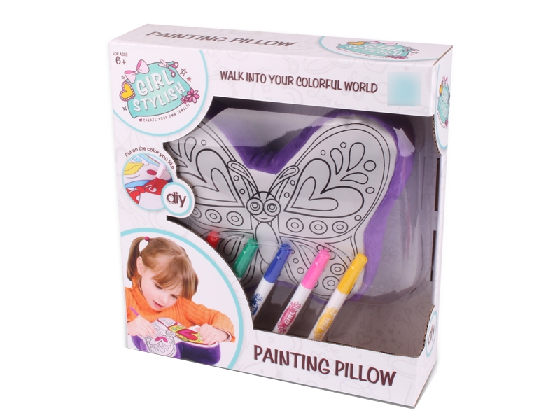 DIY FABRIC BUTTERFLY THROW PILLOW - HP1119667