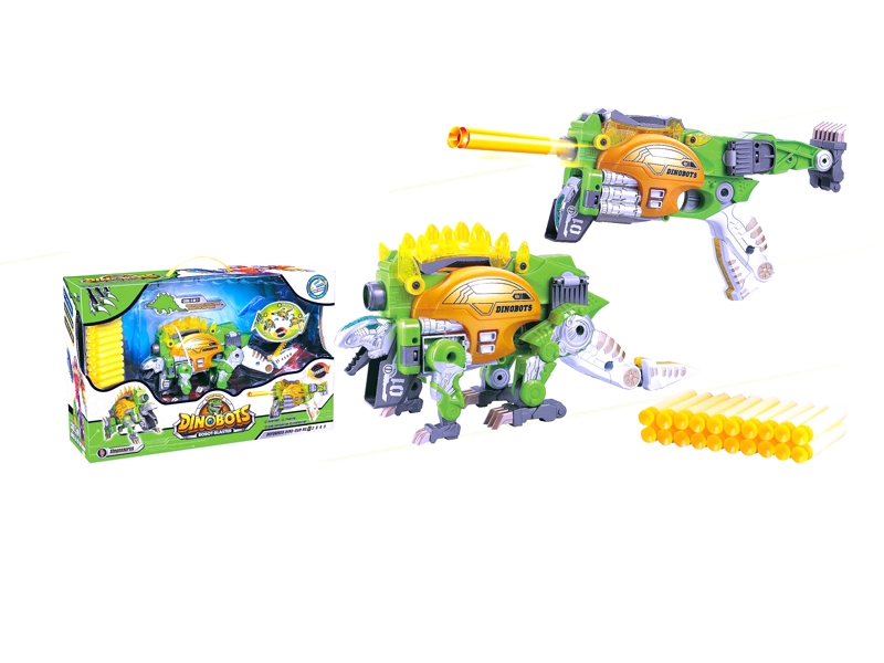 DIECAST TRANSFORMATION SOFT SHOOTING GUN - HP1119723