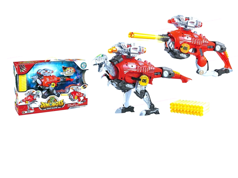DIECAST TRANSFORMATION SOFT SHOOTING GUN - HP1119725