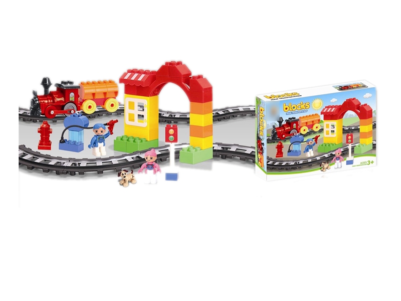 BUILDING BLOCKS 47PCS W/B/O CAR - HP1119904