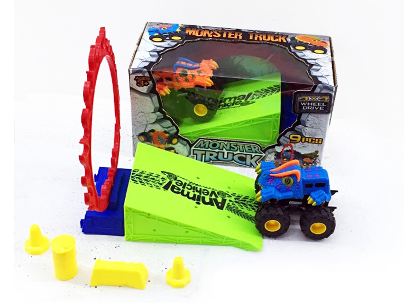 FRICTION ANIMAL CAR SET - HP1120037
