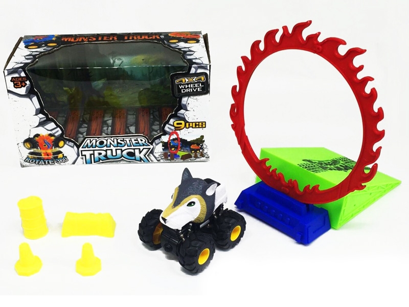 FRICTION ANIMAL CAR SET - HP1120038