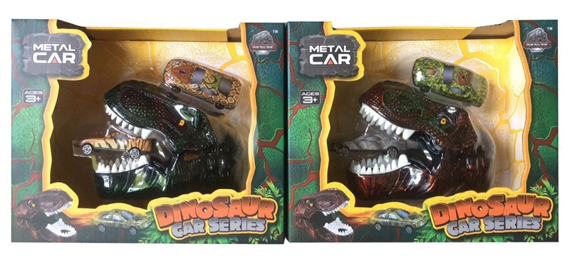 PRESS & GO DIE CAST CAR GREEN/ORANGE - HP1120047