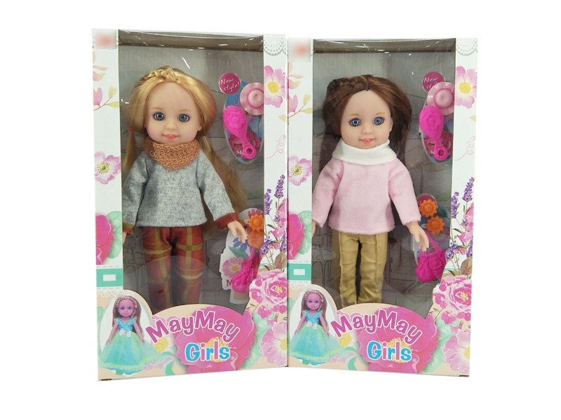 30CM RUBBER DOLL W/MUSIC - HP1120261