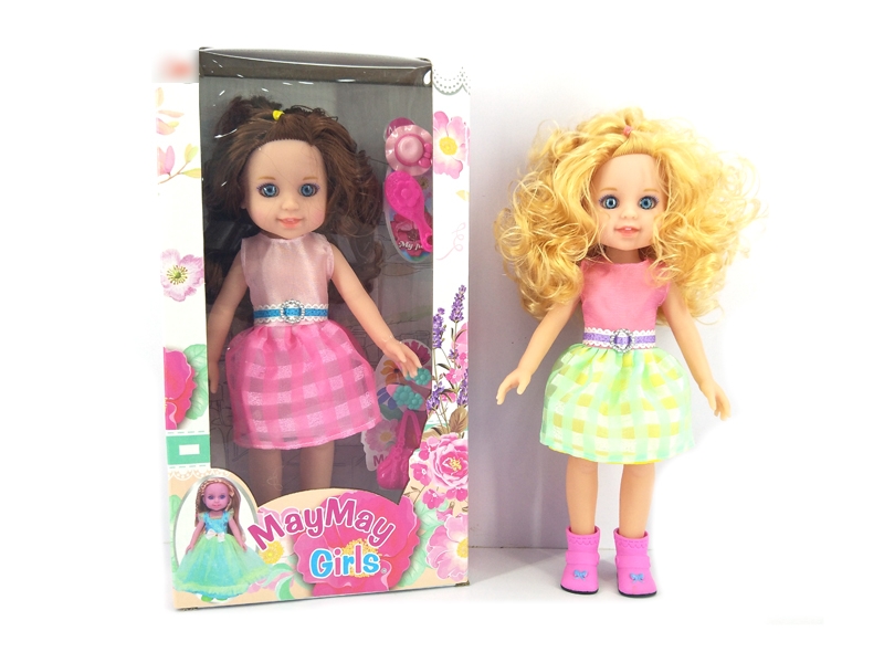 30CM RUBBER DOLL W/MUSIC（2 COLORS） - HP1120266