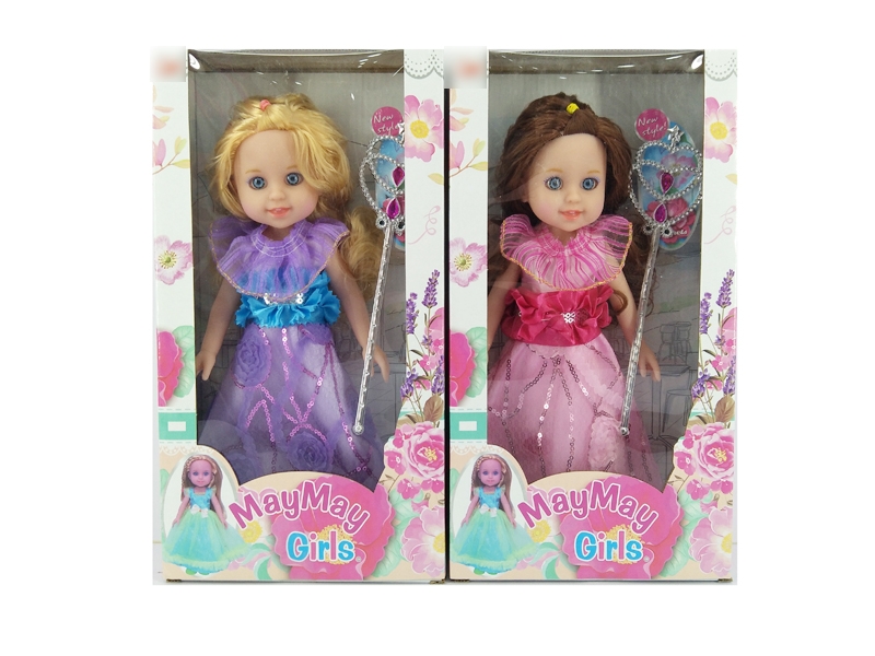 30CM RUBBER DOLL W/MUSIC - HP1120268