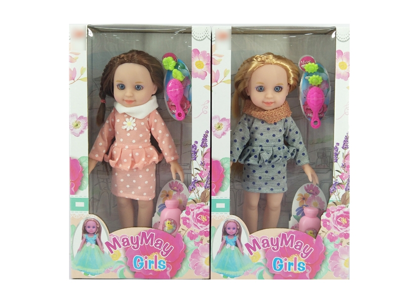 30CM RUBBER DOLL W/MUSIC 2 ASST. - HP1120269
