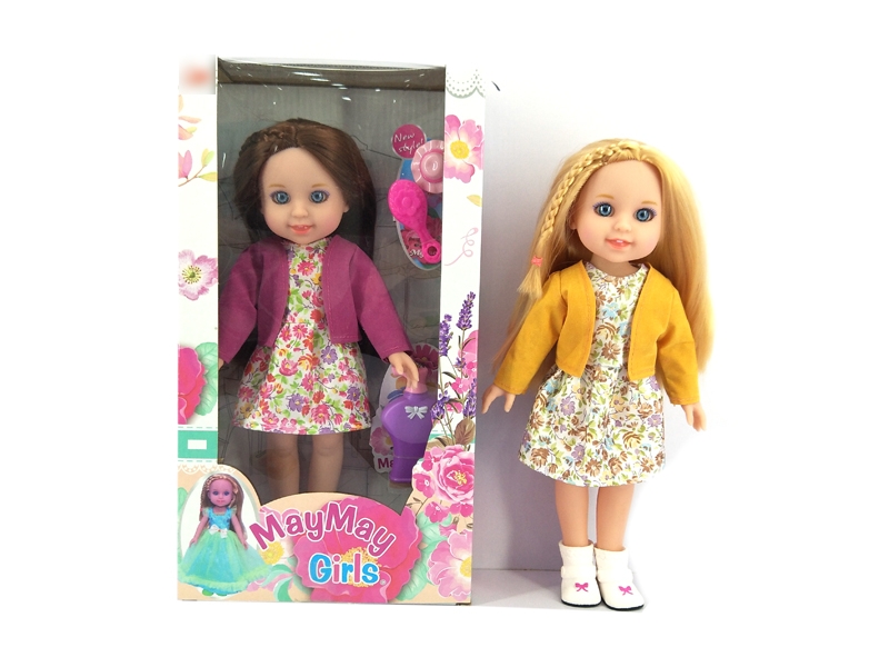 30CM RUBBER DOLL W/MUSIC - HP1120270
