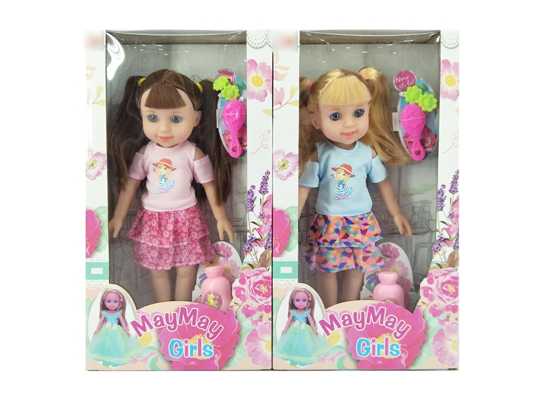 30CM RUBBER DOLL W/MUSIC 2 ASST. - HP1120272