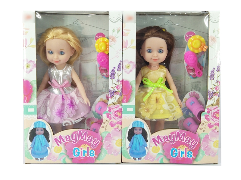 24CM PLASTIC BODY DOLL W/MUSIC - HP1120282