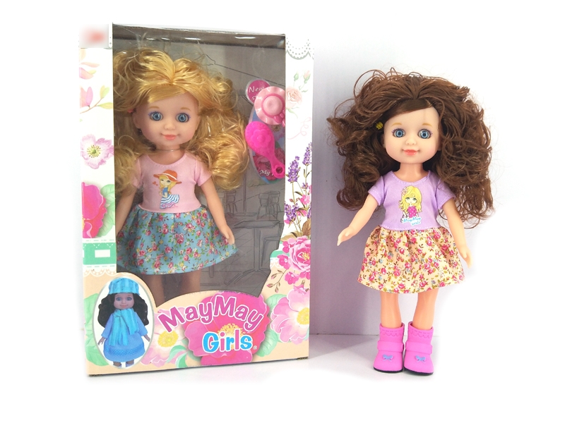 24CM PLASTIC BODY DOLL W/MUSIC - HP1120283