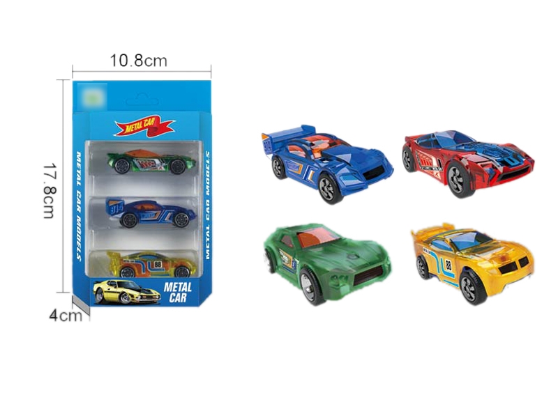 FREE WAY DIE CAST CAR 3PCS - HP1120445