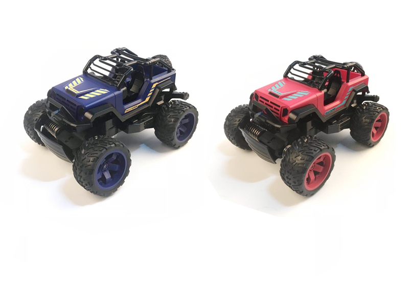 2.4G 4 FUNCTION R/C CAR W/INCLUDED BATTERY RED & BIU - HP1120660