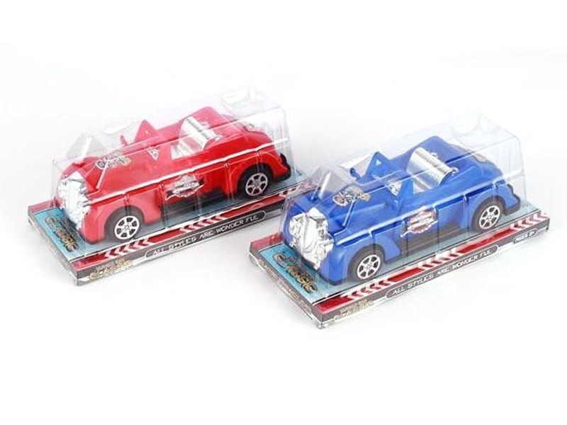 1:24 FRICTION CAR RED & BIU - HP1120898