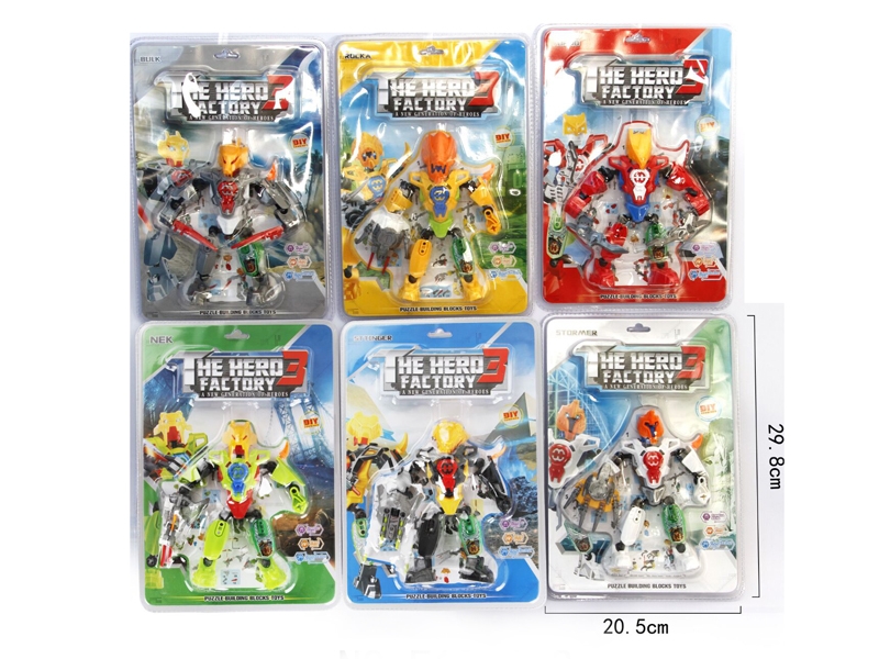 FUTURE WARRIOR SET 6ASST - HP1121016