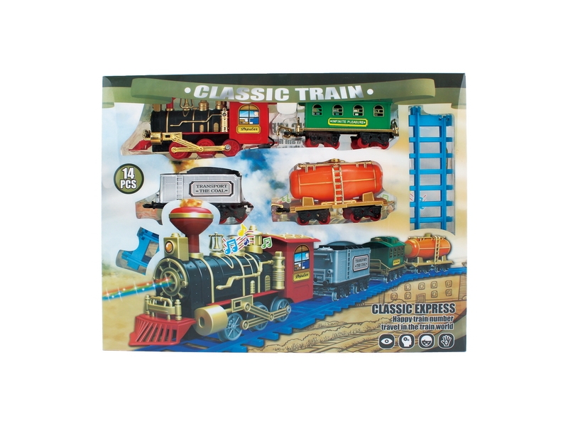 B/O RAIL TRAIN W/SMOKING & LIGHT & MUSIC - HP1121352