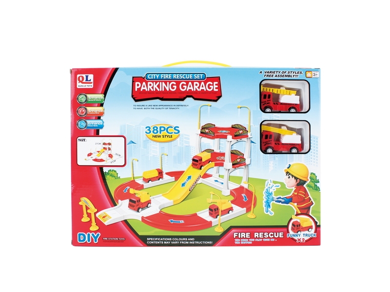 PARKING LOT W/PULL BACK CAR - HP1121371