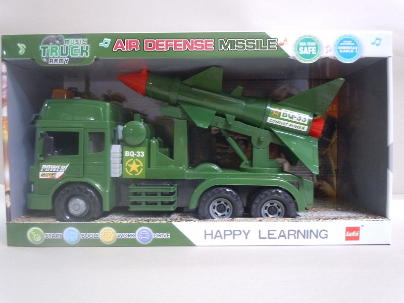  AIR DEFENSE MISSILE CARS W/LIGHTS & SOUNDS - HP1121389